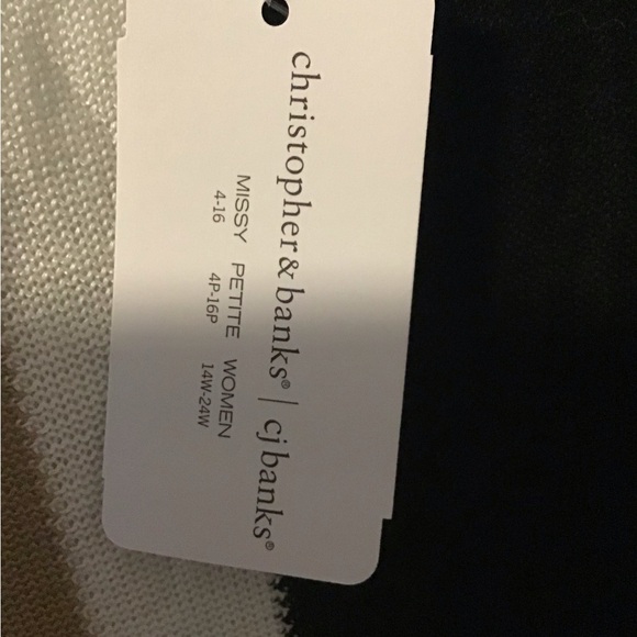 NWT! Elegant Black and Tan Long Sleeve Cardigan - Picture 7 of 8